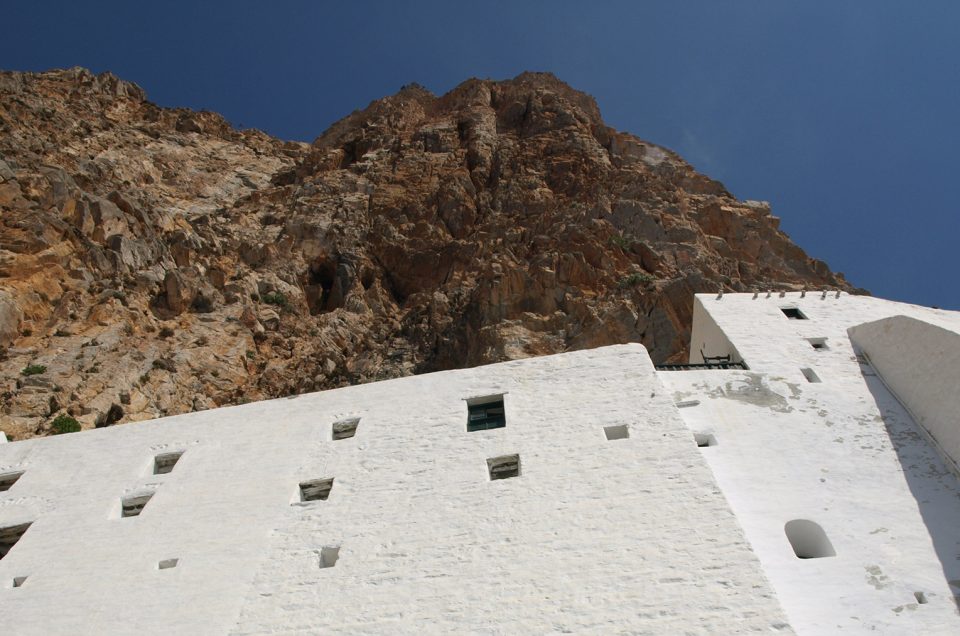 The Monastery of Panagia Chozoviotissa on Amorgos Island